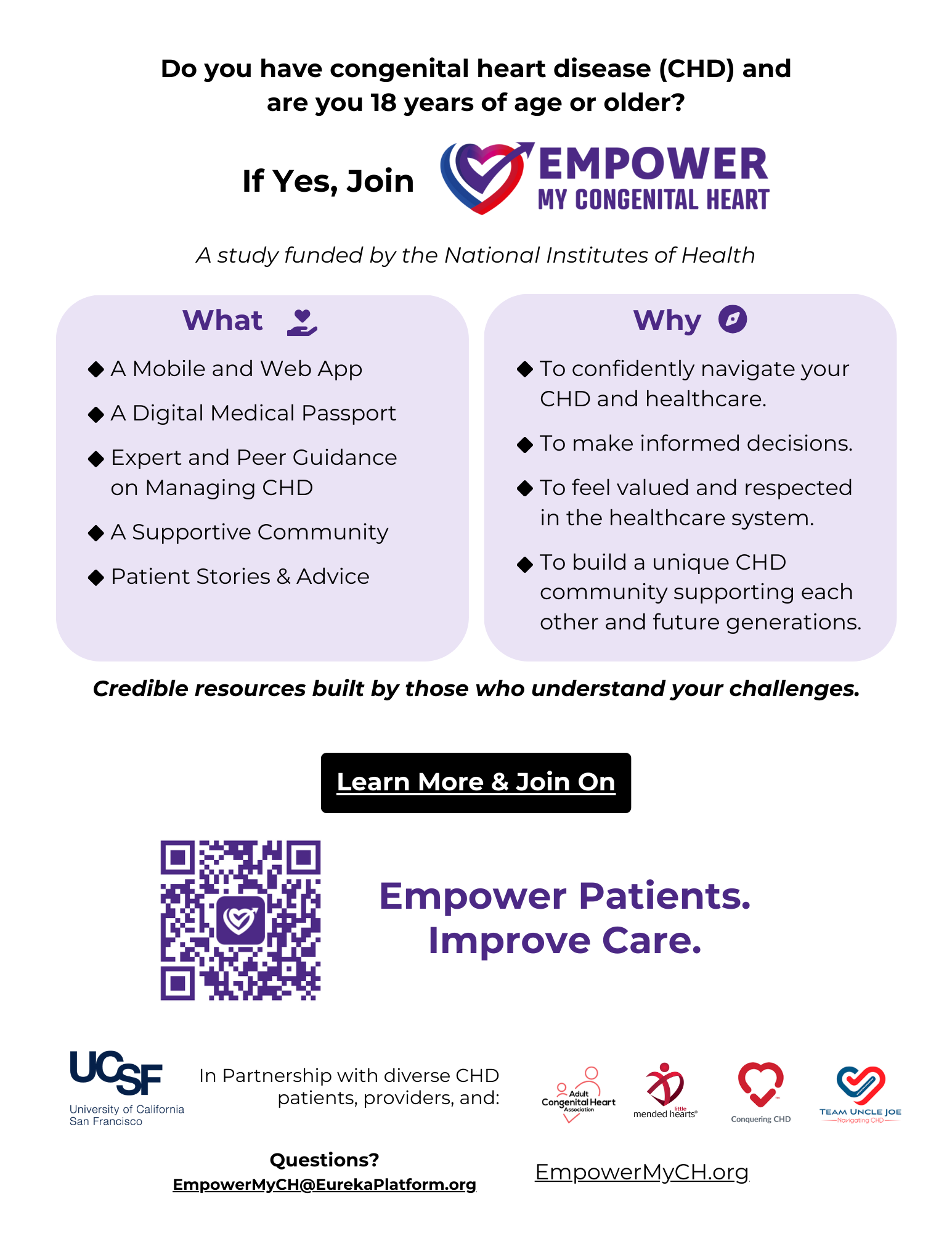 EmpowerMyCH Recruitment Flyer